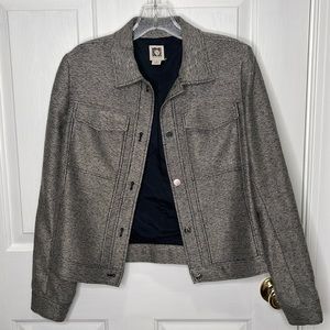 Anne Klein Button Up Jacket Size 2